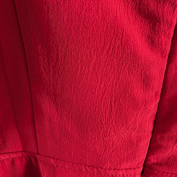 Indikah Red Cutout Mini Dress Party Date Night Wedding Guest AU 10 US 6 - Picture 9 of 12